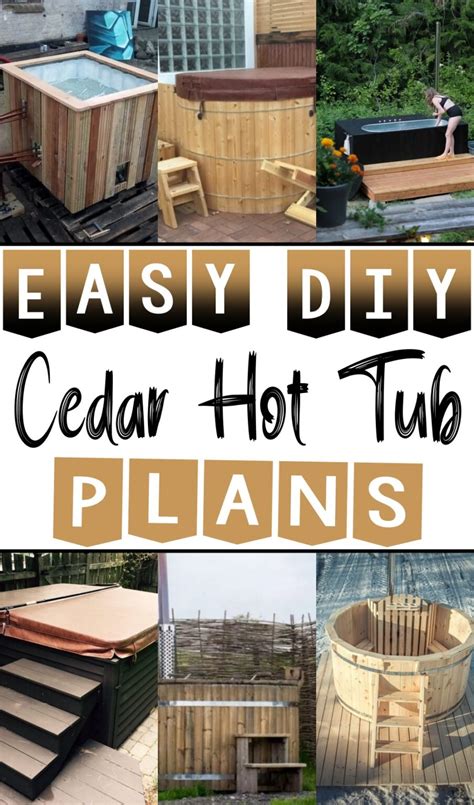 Diy Cedar Hot Tub Plans For Soothing Winter Baths Clairea Belle Makes