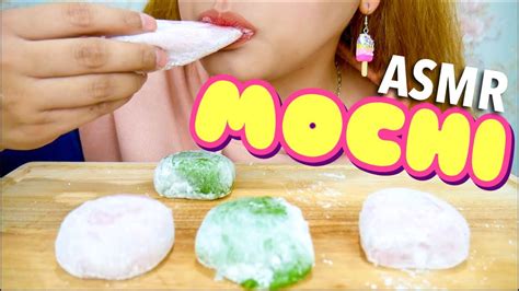 49 Request Asmr Chewy Eating Sounds Mochi Asmr Indonesia Youtube