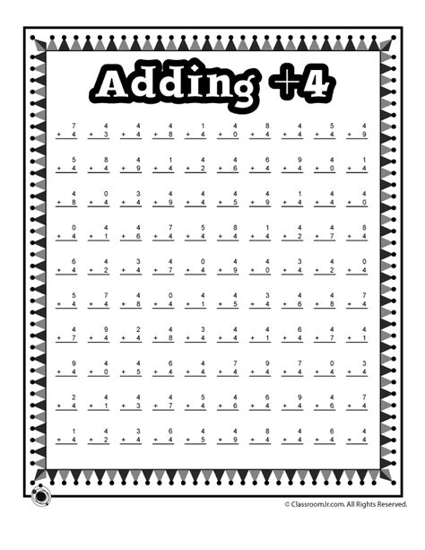 Fun Addition Math Sheets