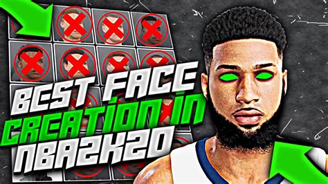 New Best Drippy Face Creation Tutorial In Nba 2k20 Look Like A