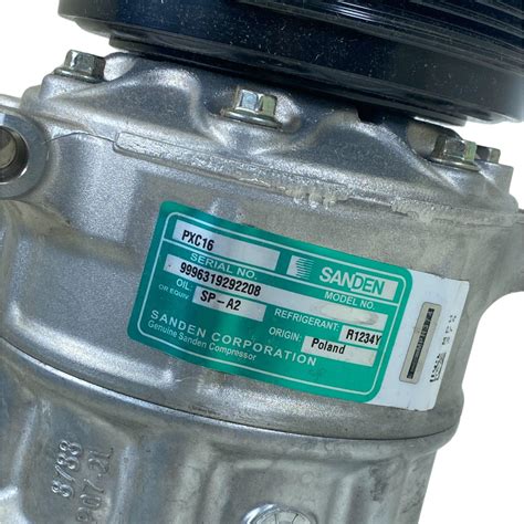 PXC16 Genuine Sanden A/C Compressor — ADVANCED TRUCK PARTS