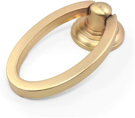 LBFEEL Brass Drawer Knob Drop Ring Pulls Handle Cupboard Knob For