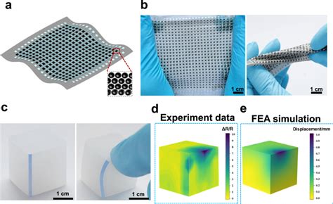 Soft Sensing Films For Strain Field Mapping A The Sensing Film Is