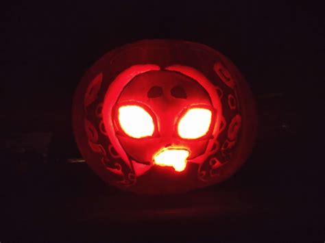 Splatoon Pumpkin Carving Inspired By Tarling From Artist 3drod R