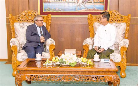 MoFA Deputy Minister Receives BIMSTEC Secretary General During His