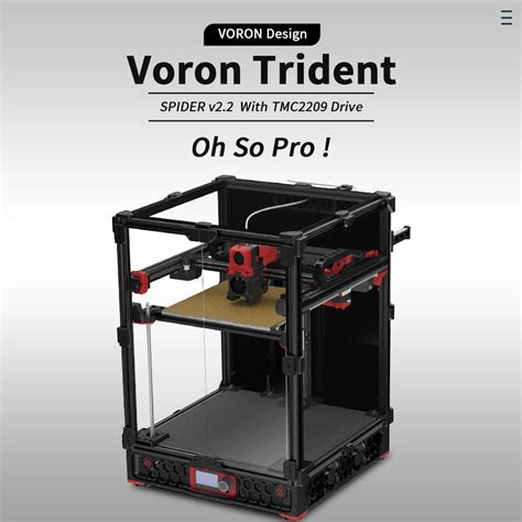 High Quality Voron Trident Kit Diy 350mm Corexy 3d Printer Kit With