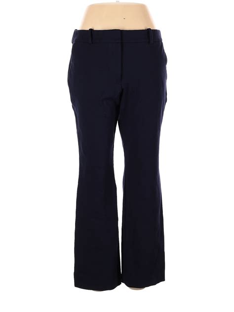 Talbots Solid Navy Blue Dress Pants Size Petite Off Thredup