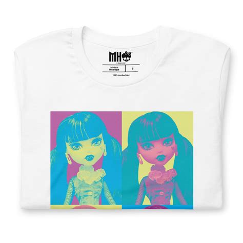 Monster High Draculaura White T Shirt Mattel Creations