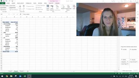 2 Quick Ways To Organize Data In Excel Format As Table And Pivot Table Youtube