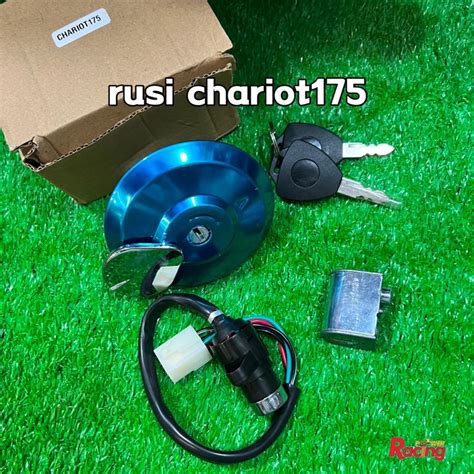 Rusi Chariot One Set Ignition Switch Fuel Gas Tank Cap Shopee