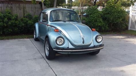 Rare Marathon Blue Sports Bug Edition Super Beetle For Sale Photos