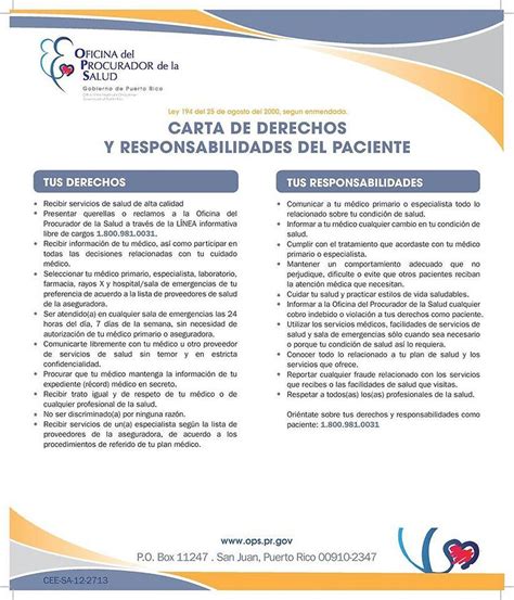 Carta De Responsabilidad Del VITALIS Health