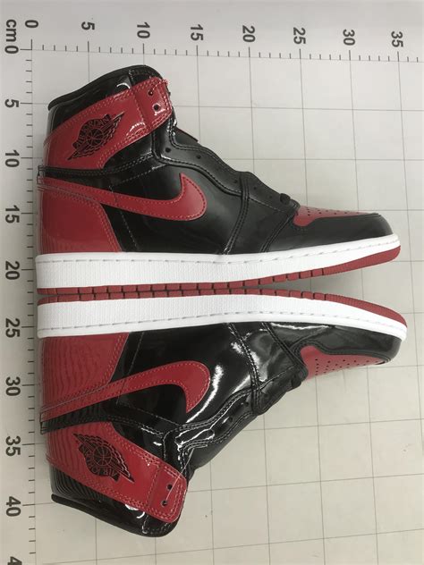 199¥ Retro 1 Patent Bred Ljr B Grade 711 Sugargoo Rrepbudgetsneakers