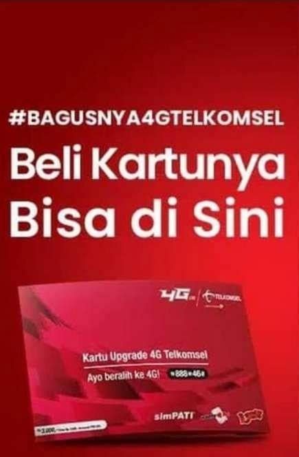 Kartu Upgrade Telkomsel Nomor Perdana Kartu Perdana Telkomsel Upgrade