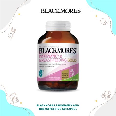 Jual Blackmores Pregnancy And Breastfeeding Kapsul Suplemen Vitamin