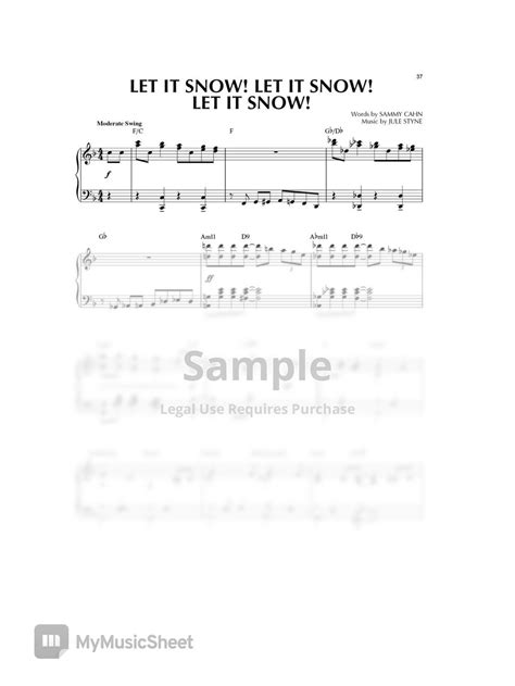 Let It Snow Jazz Piano Pdf Sheets