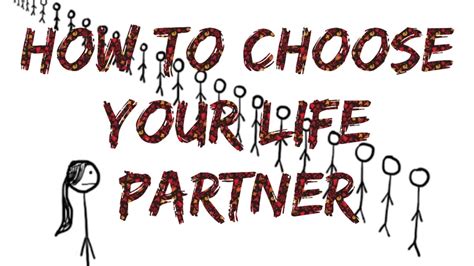 உங்கள் வாழ்க்கைத் துணையை தேர்வு செய்வது How To Choose Your Life Partner Youtube