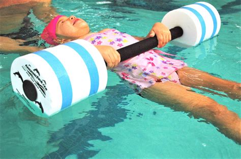 Swim Barbells Great For Teaching Babies To Swim Provides Stability