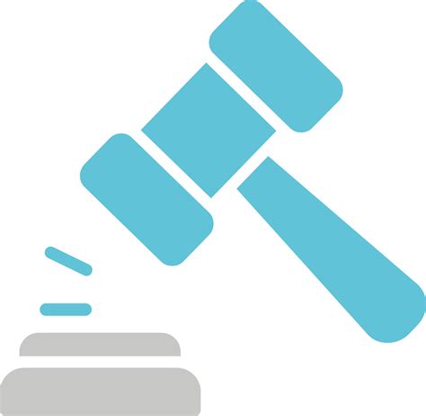 Gavel Vector Icon 15538942 Vector Art at Vecteezy