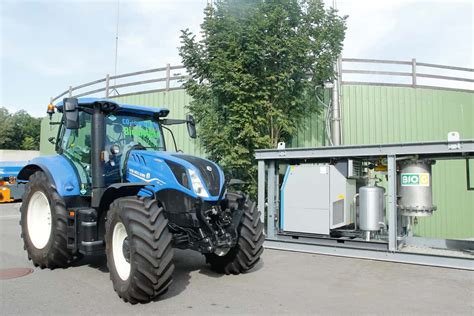 Neues Hoftankstellenkonzept Biomethan Vom Fermenter In Den Traktor