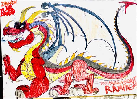 Drakon the Flame Dragon by masonmdaythetrex on DeviantArt