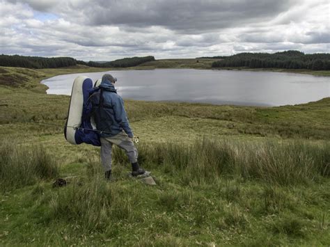 Llyn Fishing In Wales Wild Brown Trout In The Hills Fishing In Wales