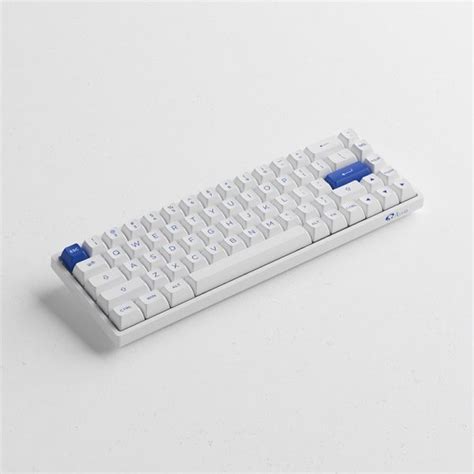 Akko B Plus Blue On White Pin Hot Swappable Wireless Mechanical Keyboard Vibe Gaming