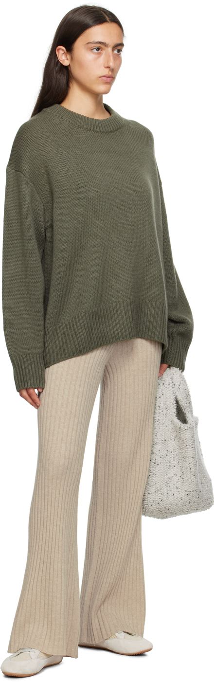 Lisa Yang Taupe The Delia Lounge Pants Lisa Yang