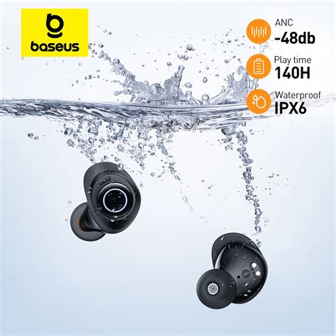 Baseus Bowie MA10 ANC Wireless Earphone 48dB Noise Cancelling 140h ...