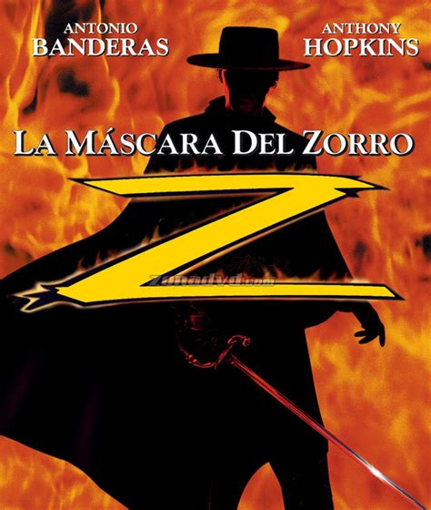 Carátula de La Máscara del Zorro Blu ray