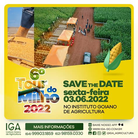 IGA Instituto Goiano De Agricultura Agende Se 03 06 2022 Tour Do