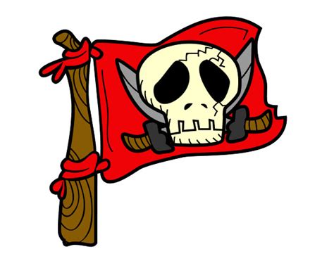 Dibujo De Jolly Roger Pintado Por Veronikaa En Dibujos Net El D A