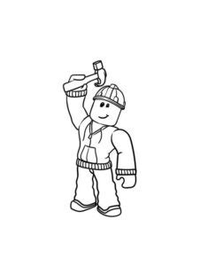 How To Draw A Roblox Character Drawing