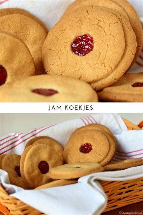 Recept Jam Koeken Out Mijn Keuken Recept Recepten Jam Koekjes