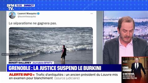 Grenoble La Justice Suspend Le Burkini