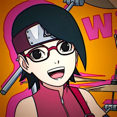 Sarada Uchiha Icon Sarada Uchiha Anime Cl Uchiha