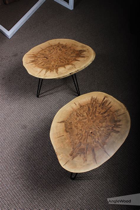 Ambrosia Maple Live Edge Coffee Tables Anglewood Furniture