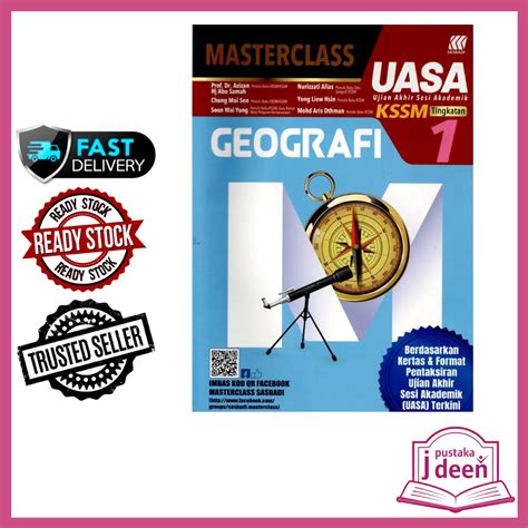 Jdeen Buku Rujukan Geografi Tingkatan 1 Masterclass Shopee Malaysia