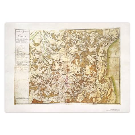 Map of Williamsburg 1781