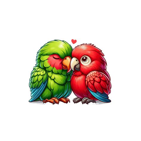 Premium Vector Cute Parrot Clip Art