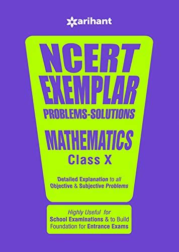 Ncert Exemplar Problems Solutions Mathematics Class 10th Ebook Experts Arihant