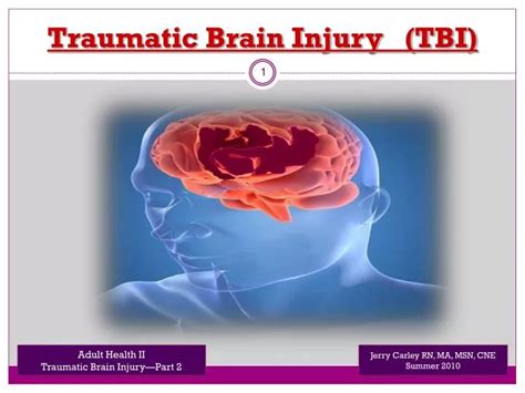 Ppt Traumatic Brain Injury Tbi Powerpoint Presentation Free