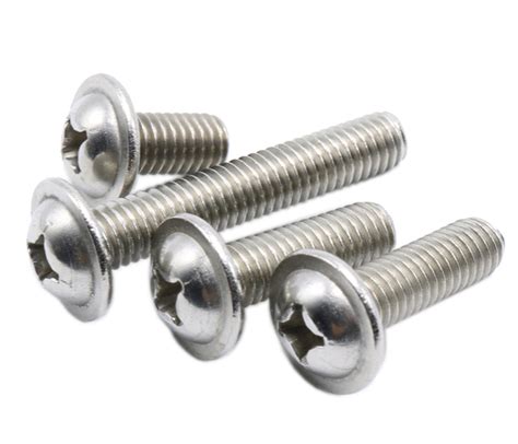 Pan Washer Phillips Head Screw Manufacturerssuppliersexporters In India Acube Fastenerpune