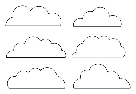 Large Cloud Template Free Pdf Printables Printablee