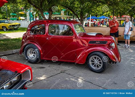 1948 Ford Anglia Pro Street Coupe Redaktionelles Foto Bild Von