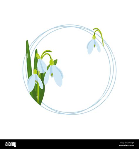 Vector Illustration Of Easter Theme Bouquet Of Spring Flowers