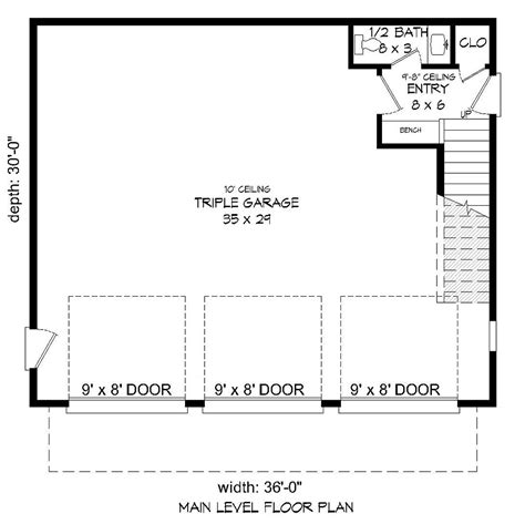 Modern Garage Plans - Modern Floor Plans | COOL Garage Plans