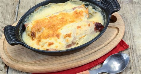 Poireaux au jambon à la béchamel recette de Poireaux au jambon à la