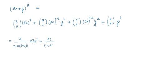 Solved Use The Binomial Theorem To Expand Each Binomial And Express The Result In Simplified