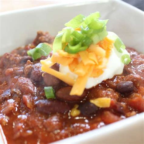 Easy Homemade Chili Recipe